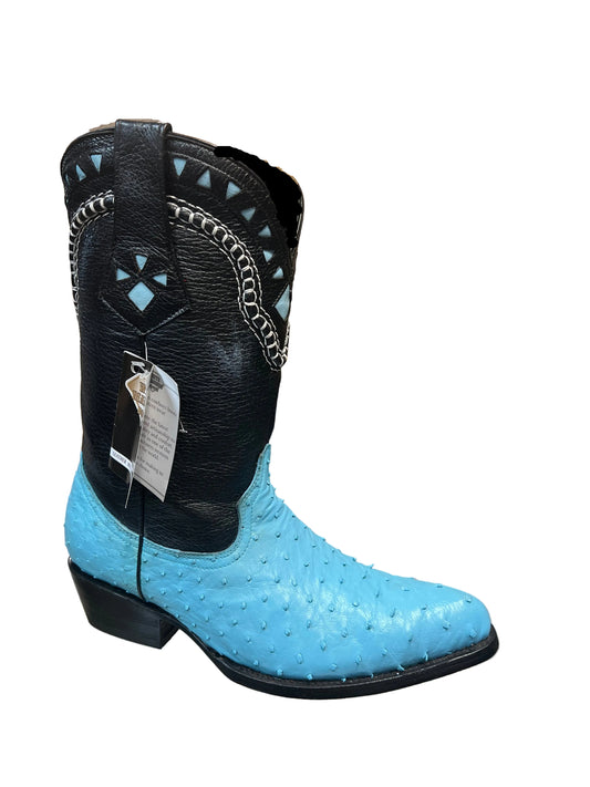 MNS Exotic Ostrich Leather Boot