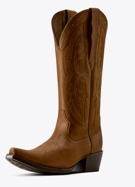 Ariat WMS Heritage X Toe Elastic Wide Calf Western Boot