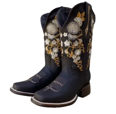 WMS Chocolate Yellow Flowers JB1501