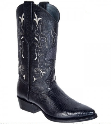 MNS Armadillo Print Leather Boot