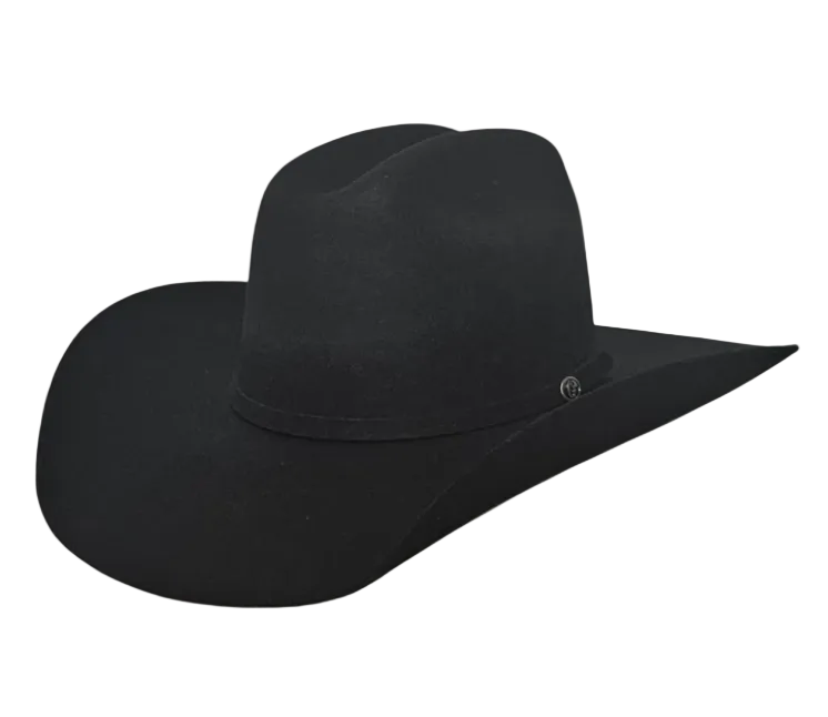 Gone Country YELLOWSTONE BLACK 5X WOOL USA